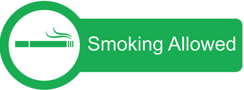 Transparent Sign Indicating Smoking Allowed Public Notification - Download Free Stock Videos Pikwizard.com