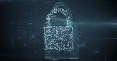 Digital Padlock Symbolizing Online Data Security and Encryption - Download Free Stock Images Pikwizard.com