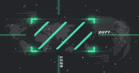 futuristic data analytics on global digital map - Download Free Stock Images Pikwizard.com