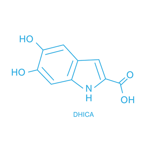 transparent dhica chemical molecule structure illustration - Download Free Stock Videos Pikwizard.com