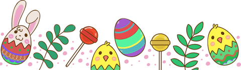 Playful Easter Decorations on Transparent Background - Download Free Stock Videos Pikwizard.com
