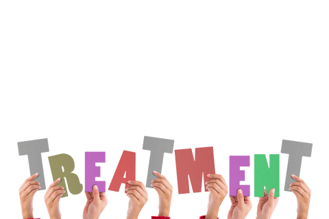 hands holding treatment letters on transparent background - Download Free Stock Videos Pikwizard.com
