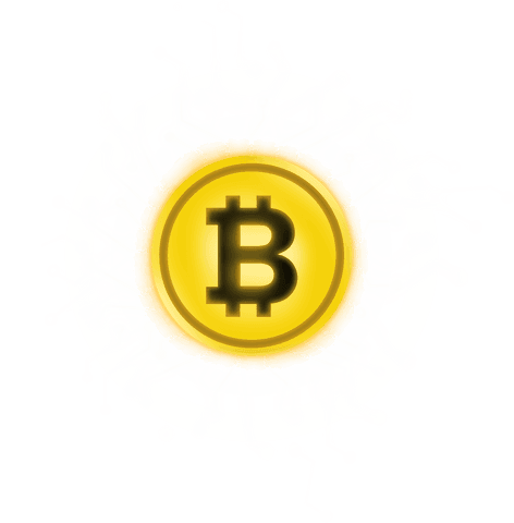 Transparent Bitcoin Symbol With Energetic Digital Burst - Download Free Stock Videos Pikwizard.com