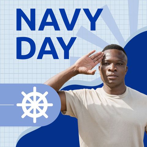 navy day celebration honoring armed forces service - Download Free Stock Templates Pikwizard.com