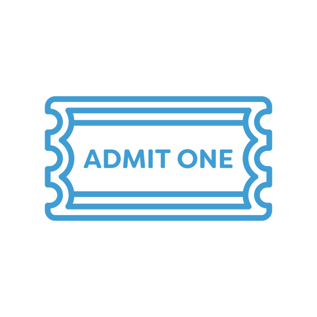 Transparent Vector Ticket Admit One Illustration - Download Free Stock Videos Pikwizard.com