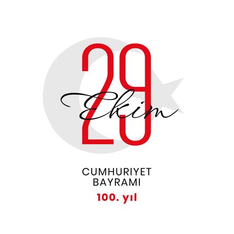 Celebrating Turkey's Republic Day with Creative Design - Download Free Stock Templates Pikwizard.com