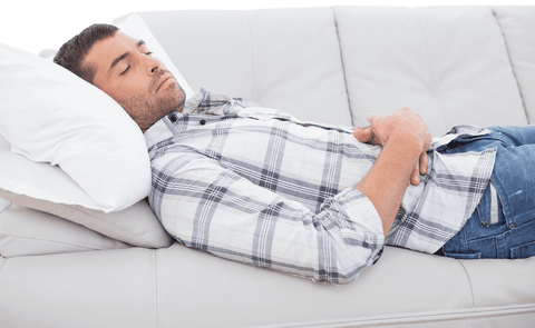 transparent background man sleeping on couch relaxing - Download Free Stock Videos Pikwizard.com