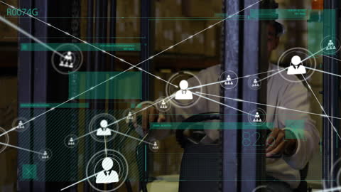 Global Networking Shipping Solutions in Warehouse Environment