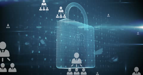 Digital Lock with Global Internet Security Atomic Connection Network