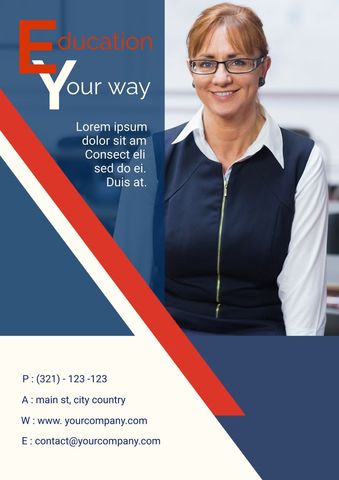 educational services promotion with professional instructor - Download Free Stock Templates Pikwizard.com