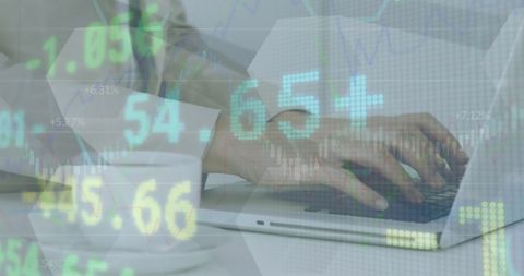 Business Professional Analyzing Stock Market Data on Laptop - Download Free Stock Images Pikwizard.com