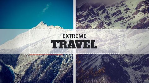 Majestic Mountain Ranges for Adventure Travel Promotion - Download Free Stock Templates Pikwizard.com