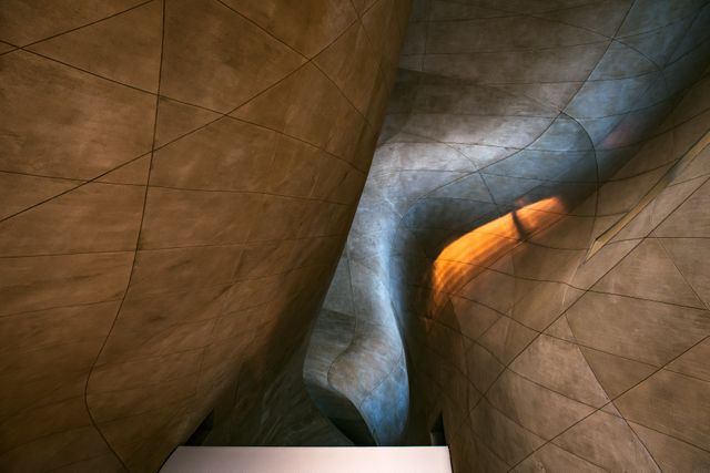 Modern Architectural Abstract with Organic Curves and Smooth Surfaces - Download Free Stock Images Pikwizard.com