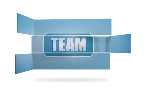 transparent abstract team banner with 3d layer effect - Download Free Stock Videos Pikwizard.com