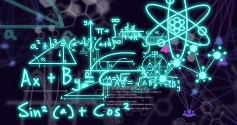 Digitally Generated Scientific Data and Networking Concept - Download Free Stock Images Pikwizard.com