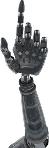 transparent robotic hand pointing gesture - Download Free Stock Videos Pikwizard.com