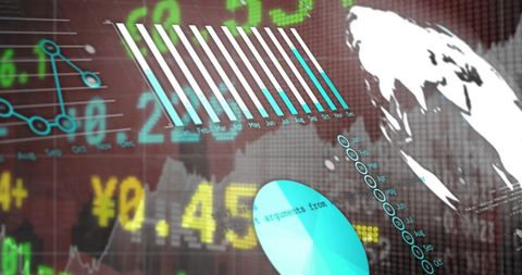 Global Data Analysis and Financial Trends Concepts - Download Free Stock Images Pikwizard.com