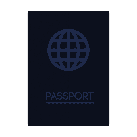 Black Passport on Transparent Background with Globe Symbol - Download Free Stock Videos Pikwizard.com