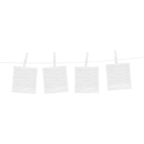 transparent blank polaroid photos hanging on string with clothespins - Download Free Stock Videos Pikwizard.com