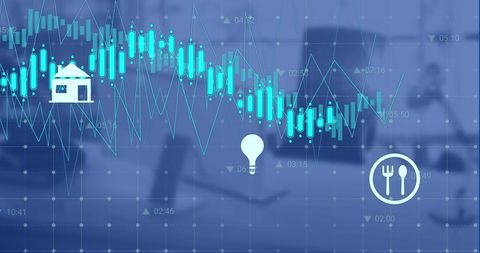 Digital Business Growth Concepts with Financial Bar Graphs - Download Free Stock Images Pikwizard.com