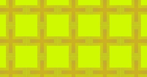 Abstract kaleidoscopic squares with hypnotic movement