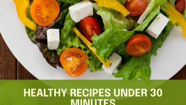 Ideal for those on the go, this healthy feta cheese salad is full of fresh ingredients and can be prepared in under 30 minutes. Great for busy professionals, students, or anyone looking to make nutritious meals quickly. Useful for recipe blogs, health-focused websites, or meal planning resources.