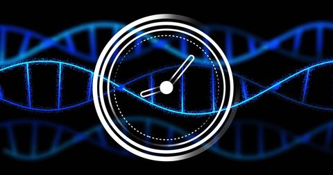 DNA Clock Concept Illustrating Genetic and Time Connection - Download Free Stock Images Pikwizard.com