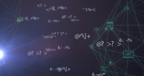 Digital Network and Social Media Interface Animation Design