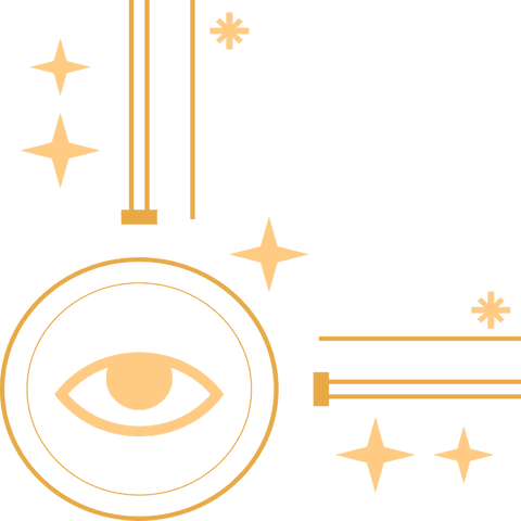 abstract transparent eye with stars and bars design - Download Free Stock Videos Pikwizard.com