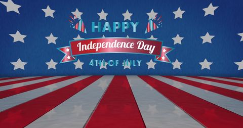Patriotic Independence Day Celebration Background with Stars - Download Free Stock Images Pikwizard.com