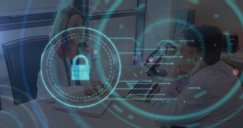 Online Security in Healthcare Consultation Context - Download Free Stock Images Pikwizard.com