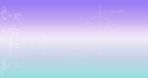 Mathematical Formulas on Gradient Backdrop - Download Free Stock Images Pikwizard.com