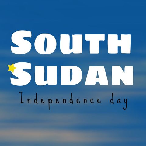South sudan independence day celebration design