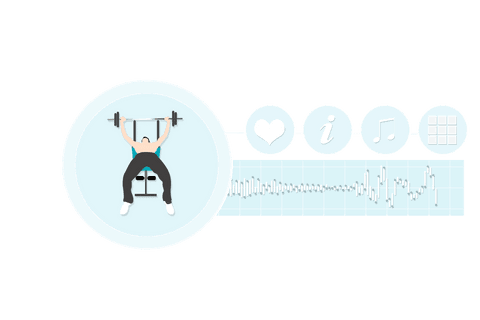 sportsman bench pressing on transparent background for fitness concept - Download Free Stock Videos Pikwizard.com