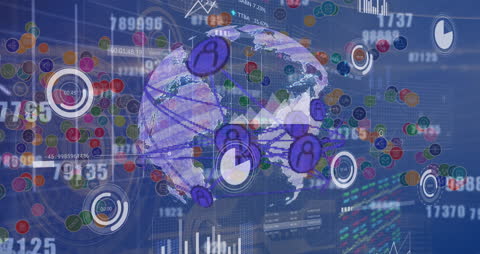 Digital Transformation and Global Connectivity Conceptual Representation