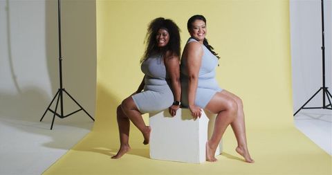 Confident Female Models Celebrating Diversity in Fashion