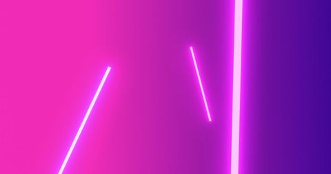 Vibrant Neon Lights Creating Dynamic Abstract Pattern