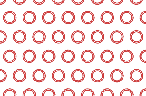 Geometric Red Circles on Transparent Background Seamless Pattern - Download Free Stock Videos Pikwizard.com