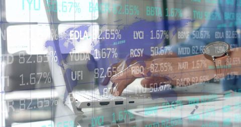 Global Data Operational Workflow in Modern Office