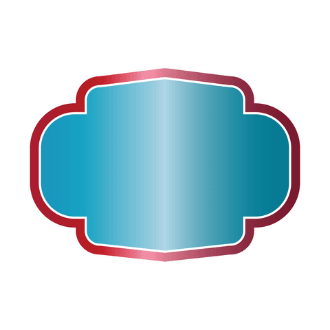 blue and red gradient badge with copy space on transparent background - Download Free Stock Videos Pikwizard.com
