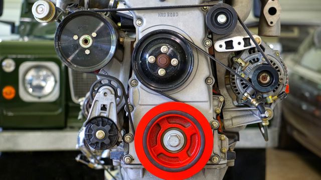 Close-up View of Car Engine in Garage Workshop - Download Free Stock Images Pikwizard.com