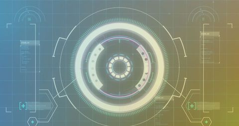 Futuristic Digital Interface with Hologram and Code Elements - Download Free Stock Images Pikwizard.com