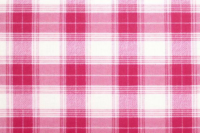 Bright Pink and White Plaid Fabric Pattern - Download Free Stock Images Pikwizard.com