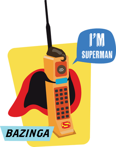 retro phone dressed as superman transparent background - Download Free Stock Videos Pikwizard.com