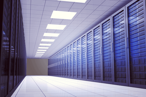 transparent server room representation with modern cabinets - Download Free Stock Videos Pikwizard.com
