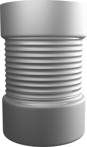 transparent gray metal can with ribbed design for packaging mockups - Download Free Stock Videos Pikwizard.com
