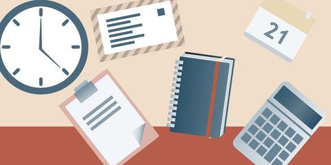 office essentials representing organization and time management - Download Free Stock Templates Pikwizard.com