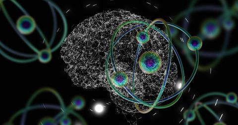 Innovative Molecules and Human Brain Illustration - Download Free Stock Images Pikwizard.com