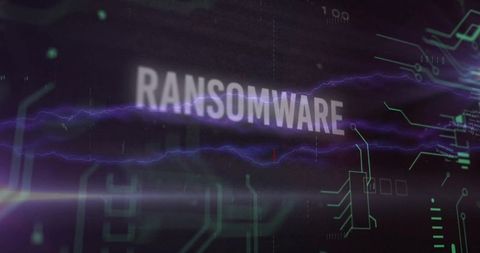 Digital Networks and Data with Ransomware Alert Concept - Download Free Stock Images Pikwizard.com