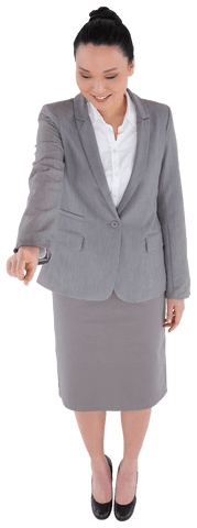 transparent business professional female presenting confident offer - Download Free Stock Videos Pikwizard.com